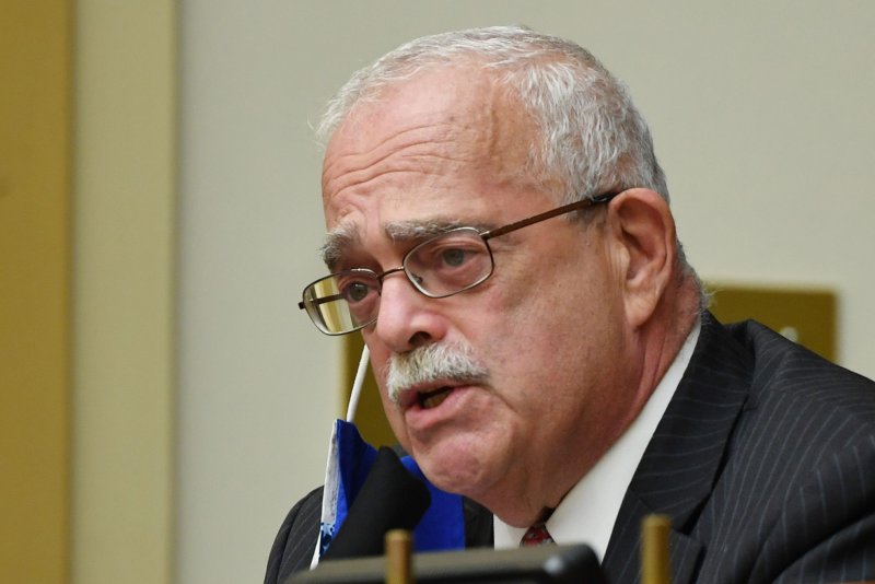 Two congressional staffers at the district office for Rep. Gerry Connolly, D-Va., were attacked by a man with a metal baseball bat in an "unconscionable and devastating" act of violence, the congressman said. File Photo by Kevin Dietsch/UPI