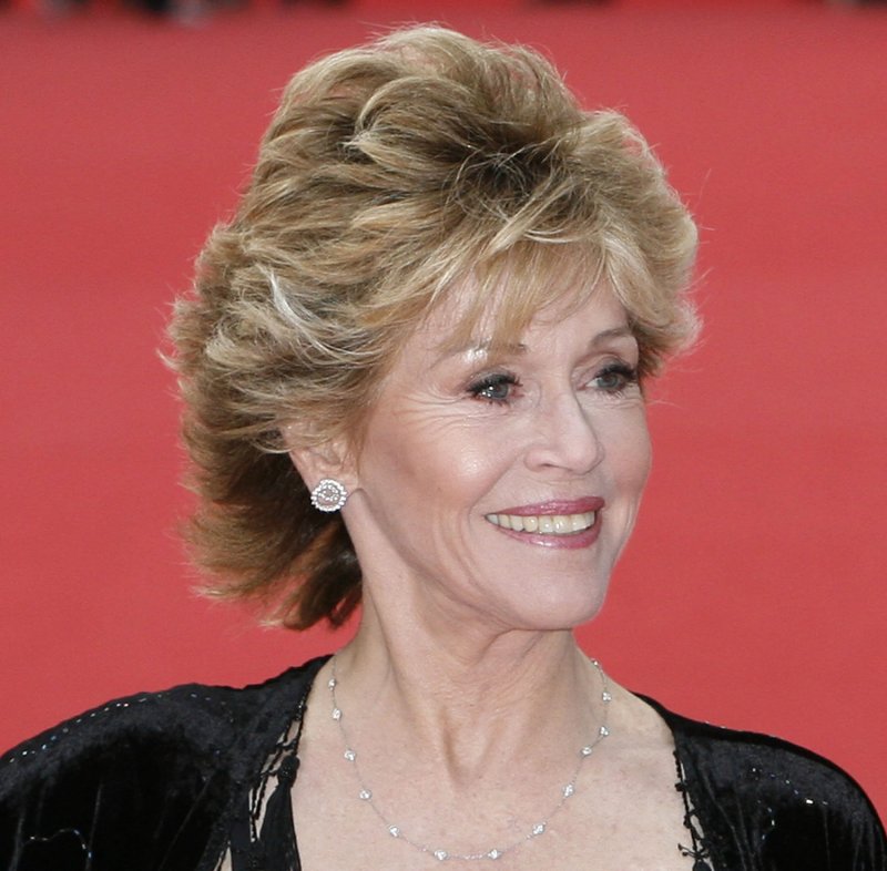 Actress Jane Fonda arrives on the red carpet at the Rome Film Festival in Rome on October 22, 2007. Fonda is in Rome to speak at a meeting focused on actresses of the 1970s. (UPI Photo/David Silpa)
