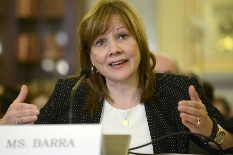 GM CEO Mary Barra, who was last in Congress on April 2 testifying about recalls related to faulty ignition switches, is expected to make a return trip to Washington D.C. in the next few days. UPI/Mike Theiler | <a href="/News_Photos/lp/ca15b3b396acf90e842fe3397afefc3d/" target="_blank">License Photo</a>