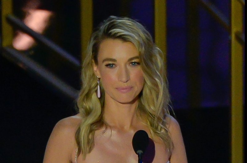 Natalie Zea's "La Brea" has been renewed for a third season. File Photo by Mike Goulding/UPI