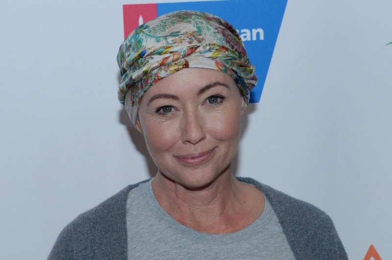 Shannen Doherty said she's "living life" amid her battle with stage 4 breast cancer. File Photo by Jim Ruymen/UPI
