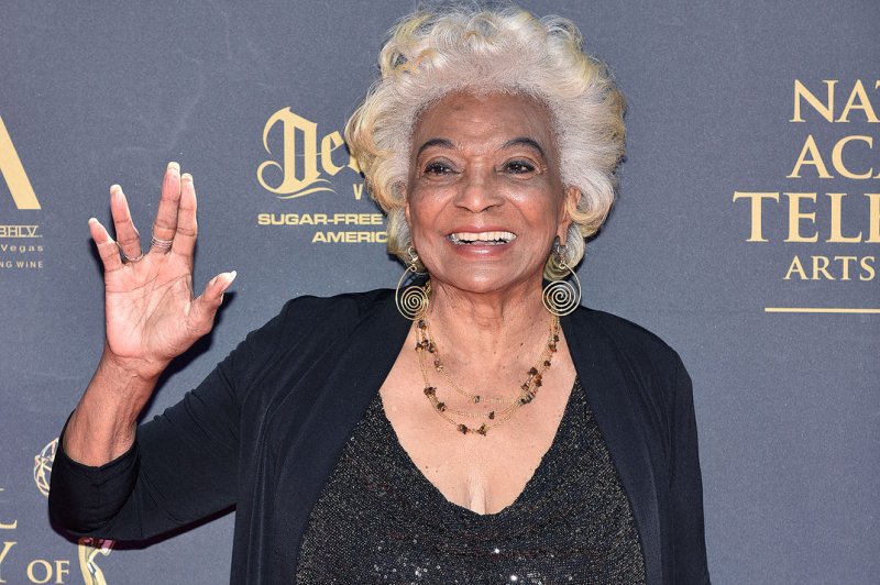A number of Hollywood stars and public figures have paid tribute to "Star Trek" actress Nichelle Nichols after she passed away at the age of 89. File Photo by Christine Chew/UPI
