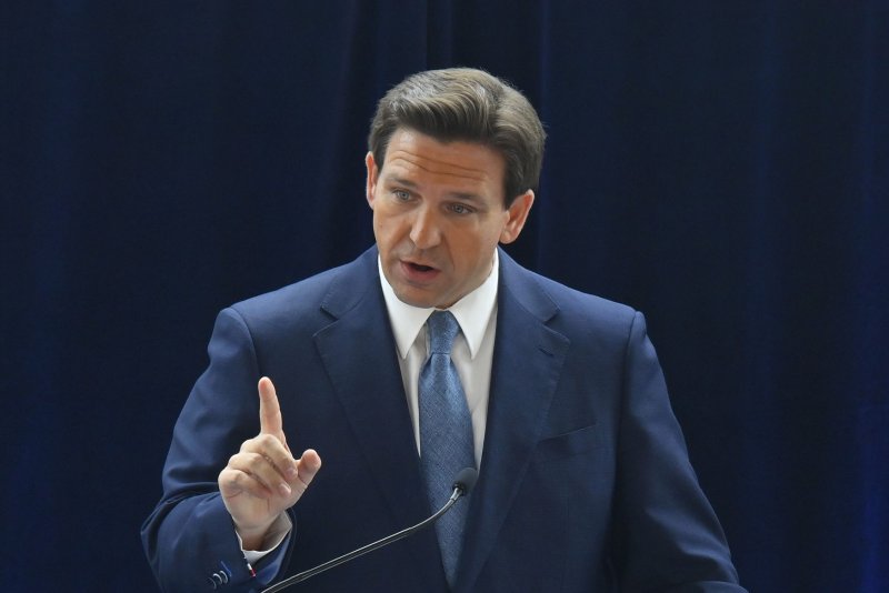Gov. Ron DeSantis, R-Fla., Monday asked Florida’s inspector general to get involved in the ongoing dispute between the Walt Disney Company and the state. File Photo by Jim Ruymen/UPI