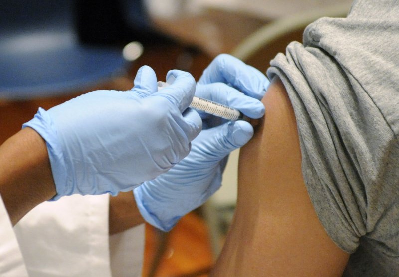 Those who work in hospitals most likely to get flu shot. UPI/Alexis C. Glenn