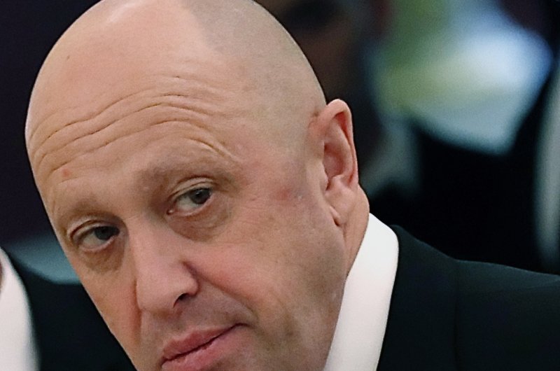 The head of the Wagner mercenary group, Yevgeny Prigozhin, claims his forces are in full control of the eastern Ukrainian town of Soledar. File Photo by EPA/Sergei Ilnitsky/Pool