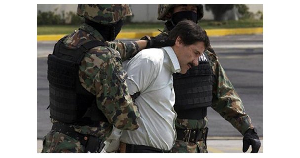 Joaquín "El Chapo" Guzman is arrested by Mexican marines on February 22, 2014. Netflix and Univision have announced plans for a series based on the infamous drug trafficker, who escaped prison at least twice before being re-apprehended. File Photo courtesy of PGR/Mexican Federal Government