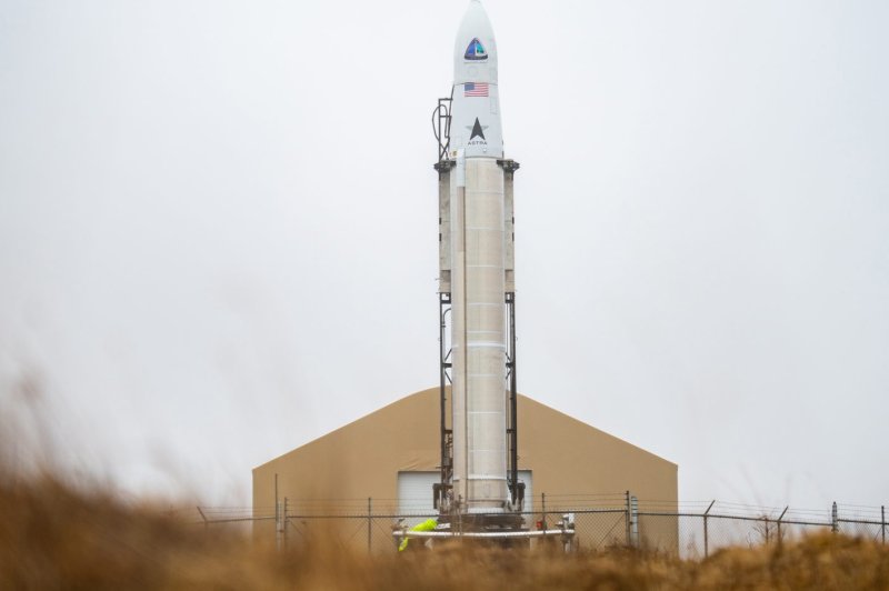 The Spaceflight Astra-1 mission awaits liftoff from the Pacific Spaceport Complex in Kodiak, Alaska, where the first attempt is to be made Monday. Photo courtesy of Spaceflight/Astra
