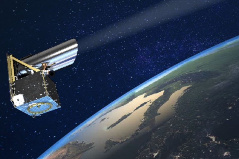 An illustration shows a space debris-tracking satellite that is under construction by Canadian firm NorthStar. Image courtesy of NorthStar