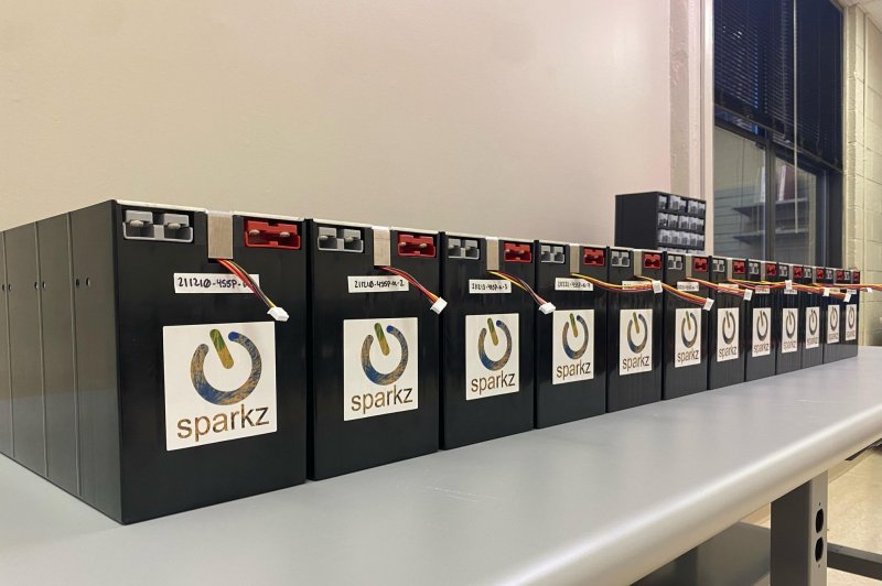 The energy startup Sparkz is preparing to mass produce the first high-performance, low-carbon lithium ion battery made in the United States. Photo by Sparkz