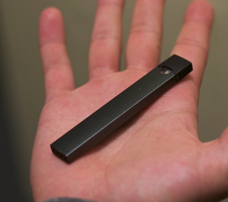 E-cigarette company Juul reached a $22.5 million settlement in a lawsuit brought by the state of Washington that accused it of marketing its product to underage buyers. File Photo by Mylesclark96/<a href="https://creativecommons.org/licenses/by-sa/4.0/legalcode">Wikimedia Commons&nbsp;</a>