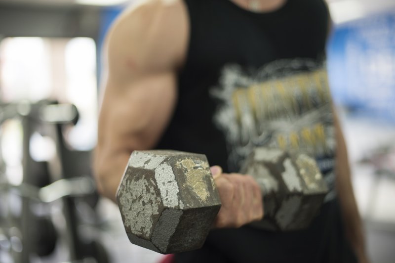 Depending how much weightlifting they did, older adults reduced their risk of premature death by between 9% and 22%, a new study found. Photo by Jose Luis Palma/<a href="https://pixabay.com/photos/gym-strong-fitness-athlete-sport-1937829/">Pixabay </a>