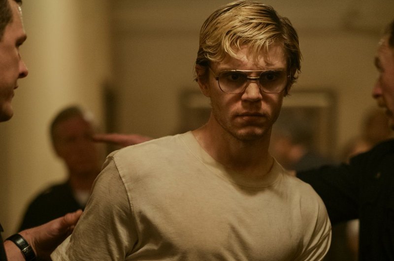 Evan Peters played serial killer Jeffrey Dahmer in "Monster: The Jeffrey Dahmer Story," which has gotten more than 1 billion hours viewed since Sept. 21. Photo courtesy of Netflix