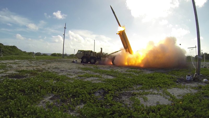 The United States and South Korea have agreed to deploy the Terminal High Altitude Area Defense (THAAD) interceptor as a deterrent to North Korea. The deal has been in the works since February's long range missile test by Pyongyang. China also objects to the deployment. File photo courtesy of Missile Defense Agency/UPI