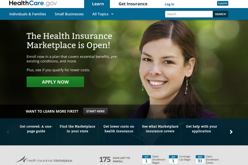 The federal health insurance exchange, the primary vehicle for a key component of the Affordable Care Act, went live on Oct. 1, 2013. (Credit/Healthcare.gov)