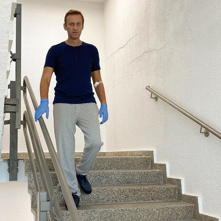 Russian opposition leader Alexei Navalny has been discharged from the Charite hospital in Berlin, Germany, where he spent 32 days while being treated for&nbsp;Novichok&nbsp;poisoning. Photo by&nbsp;EPA-EFE