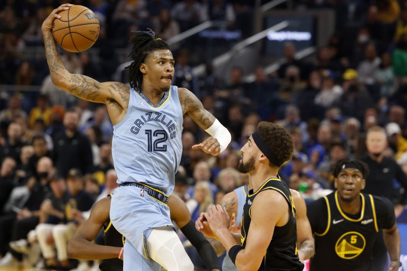 Memphis Grizzlies guard Ja Morant agreed to a five-year contract extension. Photo by John G. Mabanglo/EPA-EFE