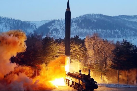 N. Korea fires ballistic missile 1,243 miles toward East Sea