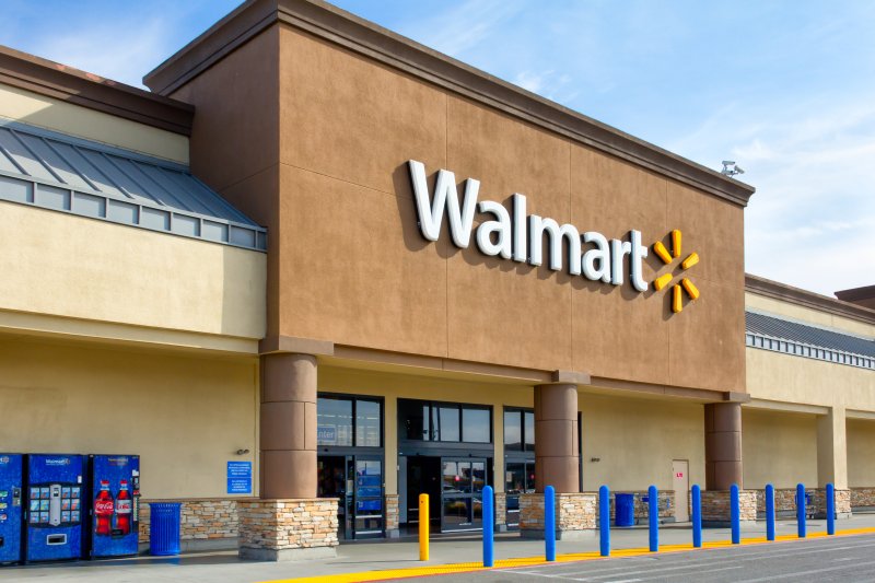The exterior of a Walmart store in Salinas, Calif. Photo by Ken Wolter/Shutterstock