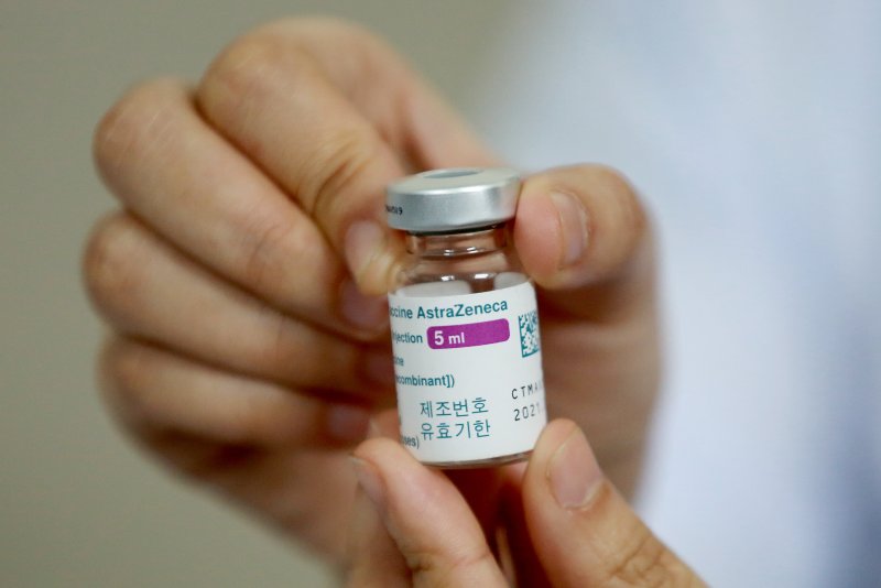 The European Union's vaccine contract with AstraZeneca covers 400 million doses. File Photo by Luong Thai Linh/EPA-EFE