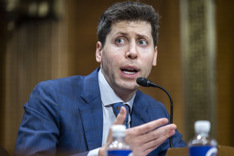 OpenAI CEO Sam Altman testifies before the Senate Judiciary Subcommittee on Privacy, Technology, and the Law for an oversight hearing to examine the rules governing artificial intelligence in Washington on May 16. File Photo by Jim Lo Scalzo/EPA-EFE