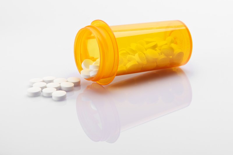 A spilled bottle of pills. Photo by chuck stock/Shutterstock