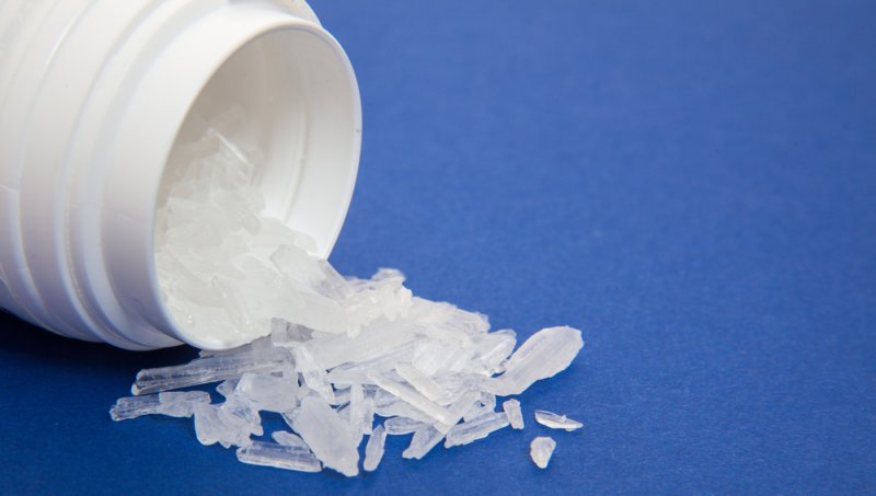 Methamphetamine use is a major problem in rural U.S. communities, a new study says. File Photo by Kaesler Media/Shutterstock