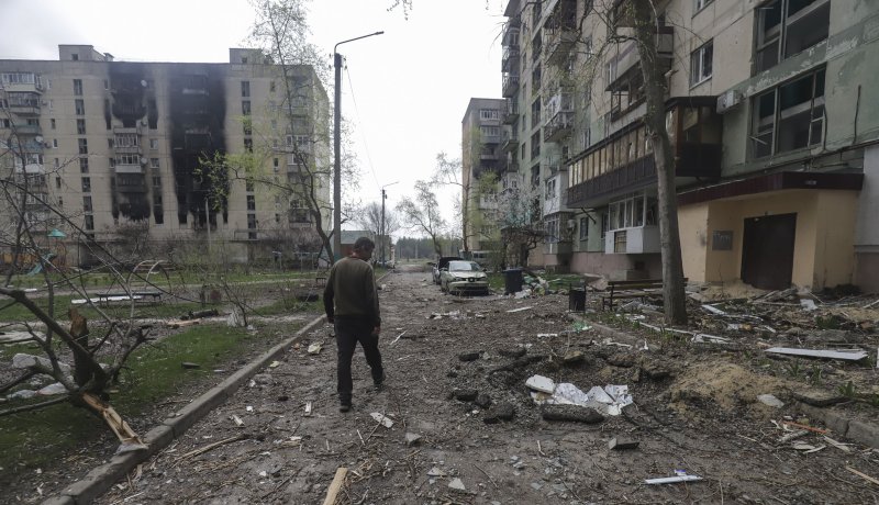 Russian forces take control of 80% of Severodonetsk