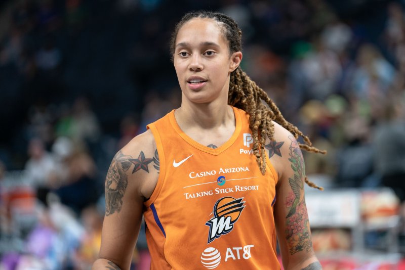 Russian authorities arrested Brittney Griner in February on charges she possessed cannabis oil. File Photo by Lorie Shaull/Wikimedia Commons