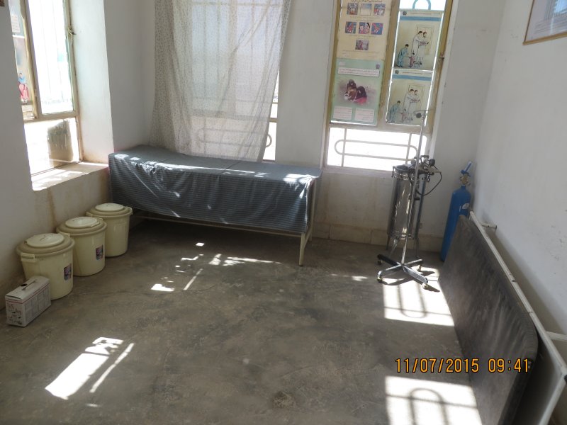 A treatment room at one of the U.S.-funded public health facilities Afghanistan. the city of Kabul is addressing its heroin problem by establishing a treatment center at a former U.S. military base. Photo courtesy of SIGAR