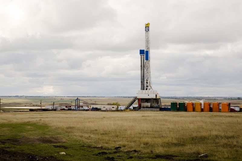 By two, the number of rigs working in North Dakota broke a record low set more than 10 years ago. Photo by David Gaylor/Shutterstock
