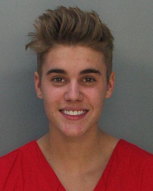 Canadian pop star Justin Bieber was arrested in Miami Thursday Jan. 23. The singer was booked on several charges including DUI, driving with an expired license and resisting arrest. (Miami Beach PD/UPI)