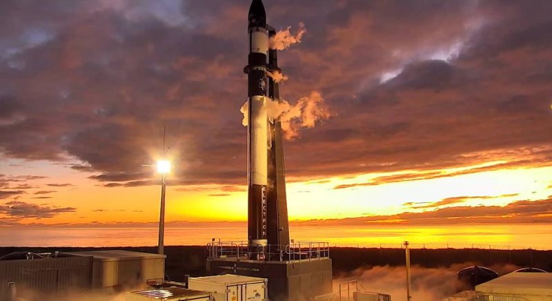 Rocket Lab launched an Electron two-stage rocket into space late Thursday from New Zealand. File Photo courtesy of Rocket Lab
