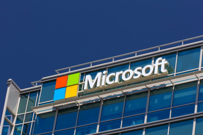 Microsoft corporate building in Santa Clara, California. (UPI/Shutterstock/Ken Wolter)