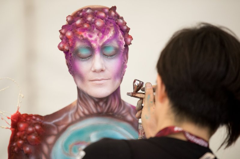 Skin becomes canvas at World Bodypainting Festival