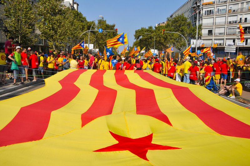 Catalonian separatist parties won a majority in regional parliamentary elections Sunday. The winning Together for Yes block says it will declare independence from Spain within 18 months, while the Spanish government says all attempts to secede are a violation of Spain's Constitution. File photo by nito/Shutterstock