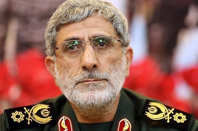 Esmail Ghaani became commander in chief of Iran's Quds Force, the extra-territorial wing of the Islamic Revolutionary Guards Corps, after Gen. Qassem Soleimani was killed in a U.S. airstrike in Iraq. Photo courtesy of Tasnim News Agency
