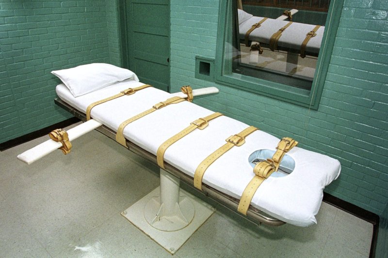 Tuesday's report notes that of the 57 people presently on federal death row, 34 are persons of color. More than two dozen are Black men and some were convicted by all-White juries. File Photo by Paul Buck/EPA