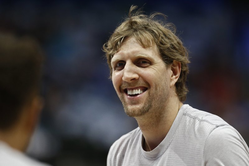 Dallas Mavericks legend Dirk Nowitzki hasn't been involved with the Mavericks in an official capacity since his retirement after the 2018-19 campaign. File Photo by Larry W. Smith/EPA-EFE