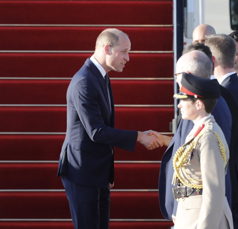 Britain's Prince William makes first royal visit to Israel