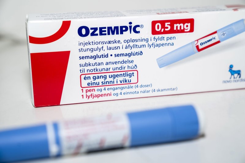 Ten patients in a new study were able to stop their meal-time insulin injections after starting semaglutide, the active ingredient in Ozempic. File Photo by Ida Marie Odgaard/EPA-EFE