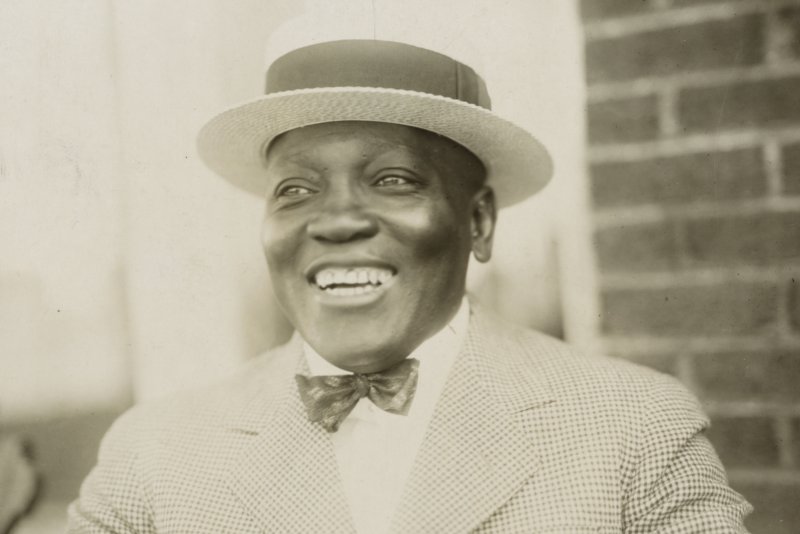 Portrait of boxer Jack Johnson, also known as the Galveston Giant, who became the first African American world heavyweight boxing champion from 1908-1915. File Photo by Library of Congress/UPI