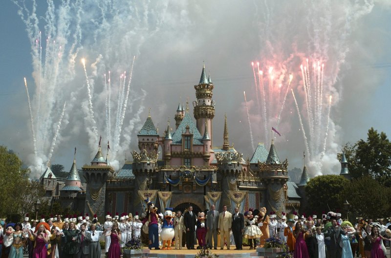 The closing of Disneyland in Anaheim, Calif., brought a visitor's streak of consecutive visits to an end at a total 2,995 days. File Photo by Brendan McDemid/EPA