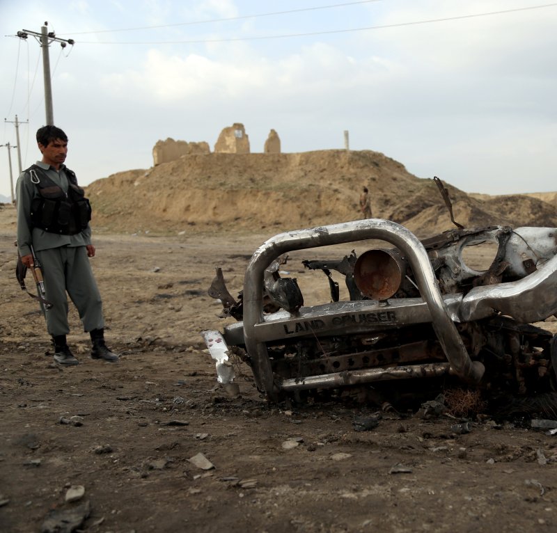 The United Nations said the decrease in casualties is the result of a 76 percent drop in the number of suicide bombings by anti-government forces in Afghanistan. Photo by EPA-EFE