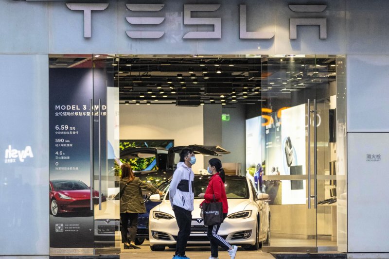 Tesla opens new showroom in Xinjiang, drawing criticism
