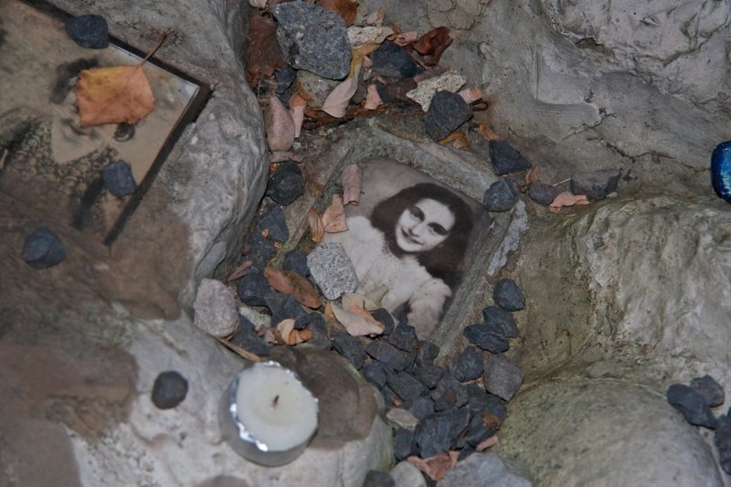 A limited series about the woman who tried to save Frank -- her picture is seen&nbsp;at the children's memorial at the Jewish cemetery in Warsaw, Poland -- and her family from the Nazis is now in the works at Disney+. File Photo by Ronald Wilfred Jansen/Shutterstock