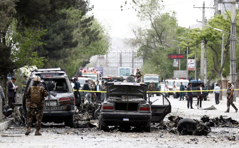 Suicide bomber attack on NATO convoy kills at least eight in Kabul