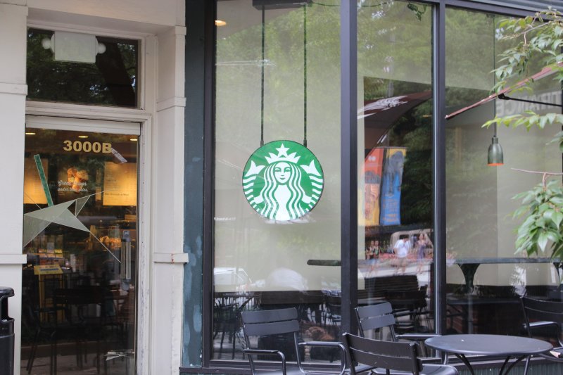 Everyone is considered a customer and purchases are not required to use Starbucks cafes, including its restrooms, according to a new policy announced Saturday. Photo by Billie Jean Shaw/UPI