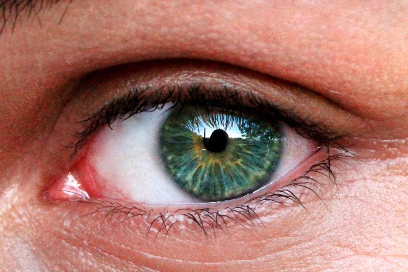COVID-19 may damage the eyes, according to a small study in France. Photo by <a href="https://pixabay.com/photos/eyes-blue-man-portrait-blue-eyes-1748307/">Requieri Tozzi</a>/Pixabay