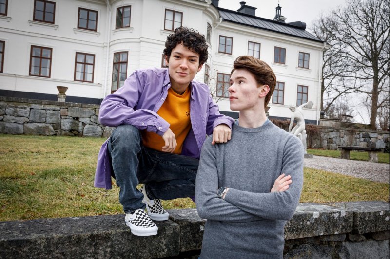 "Young Royals," a Swedish teen drama starring Edvin Ryding (R) and Omar Rudberg, will return for a second season on Netflix. File Photo by Johan Paulin/Netflix