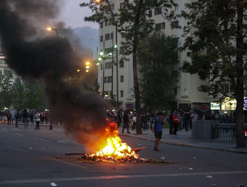 Chilean president declares state of emergency amid riots